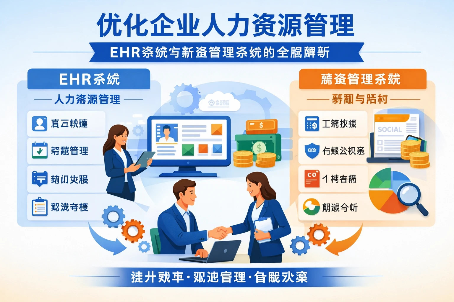 优化企业人力资源管理：EHR系统与薪资管理系统的全面解析