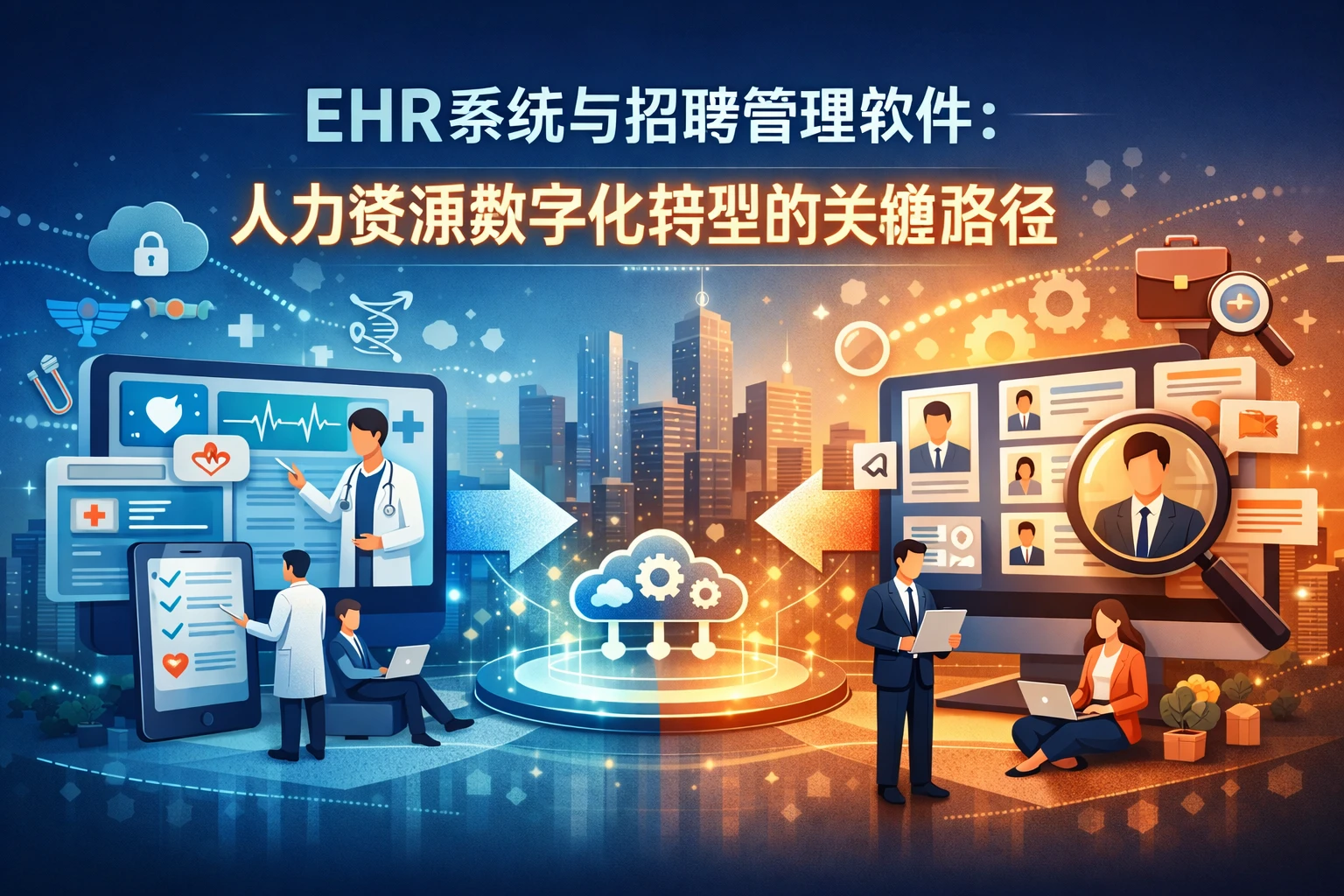 EHR系统与招聘管理软件：人力资源数字化转型的关键路径