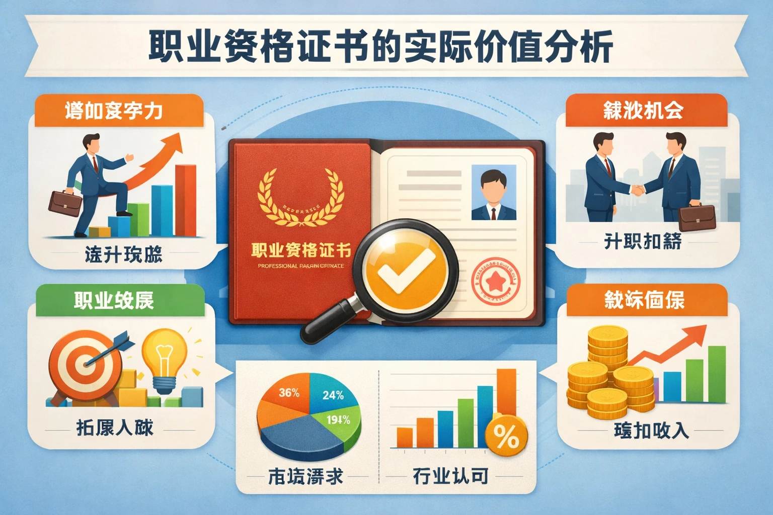 职业资格证书的实际价值分析