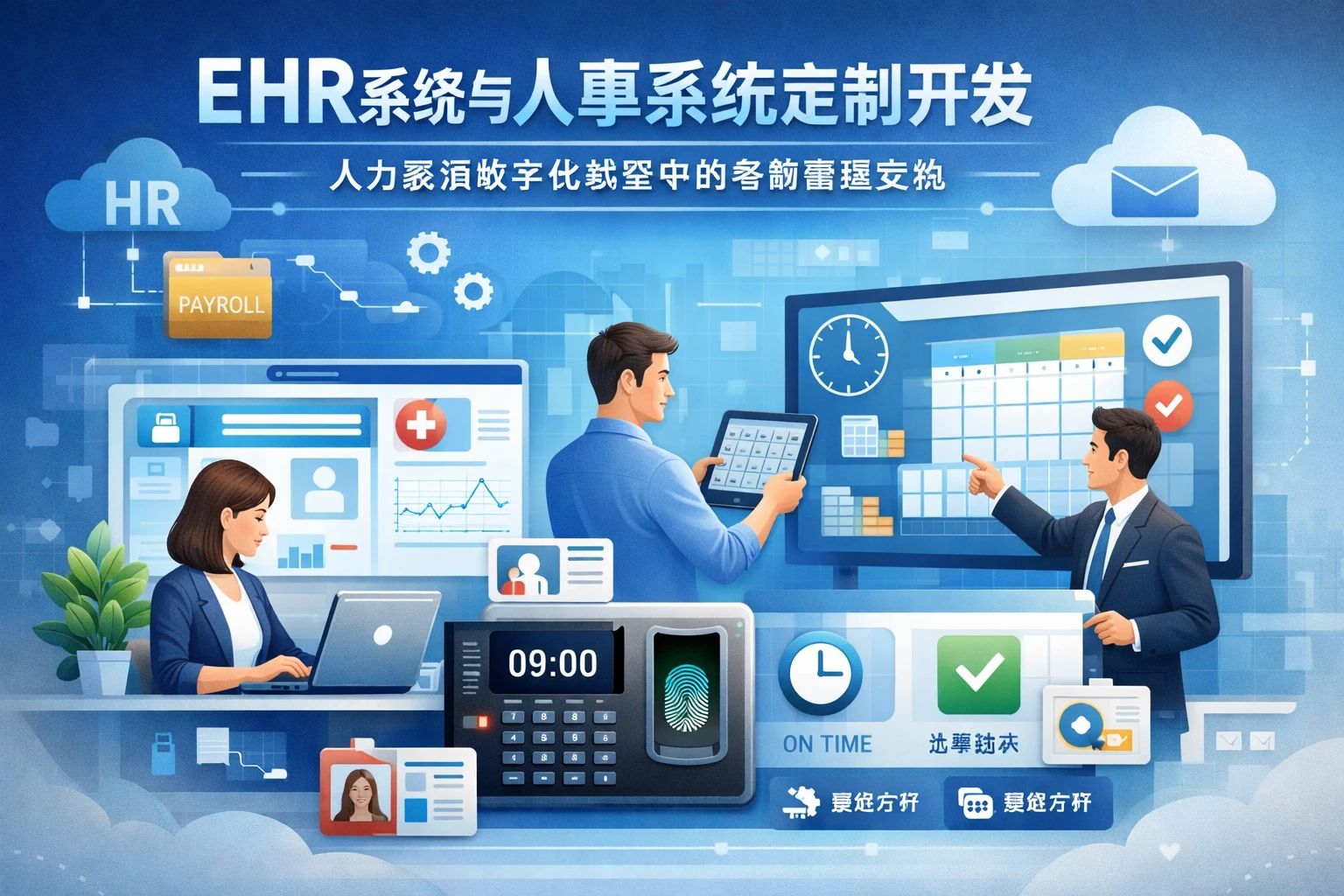 EHR系统与人事系统定制开发：人力资源数字化转型中的考勤管理实践