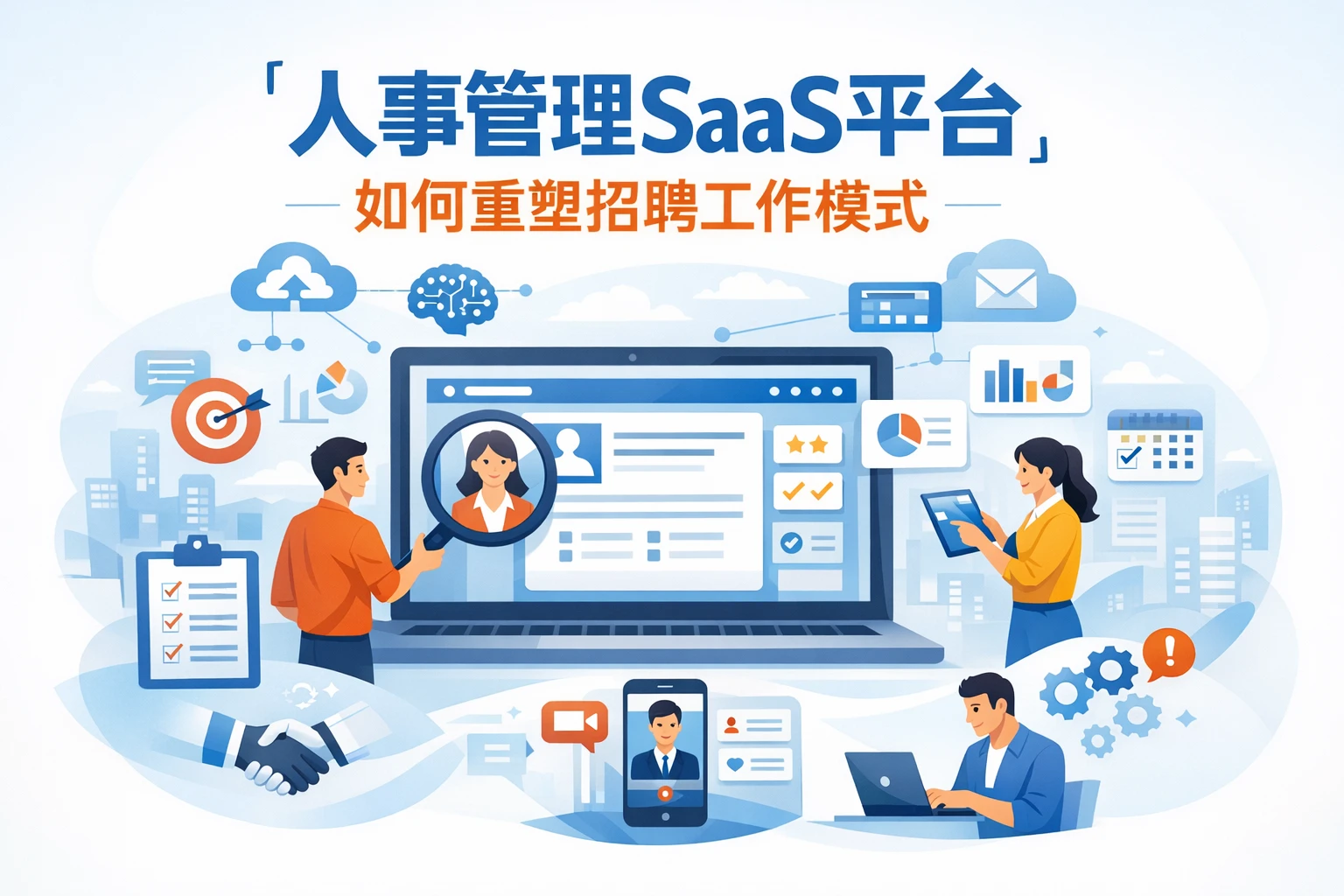 人事管理SaaS平台如何重塑招聘工作模式