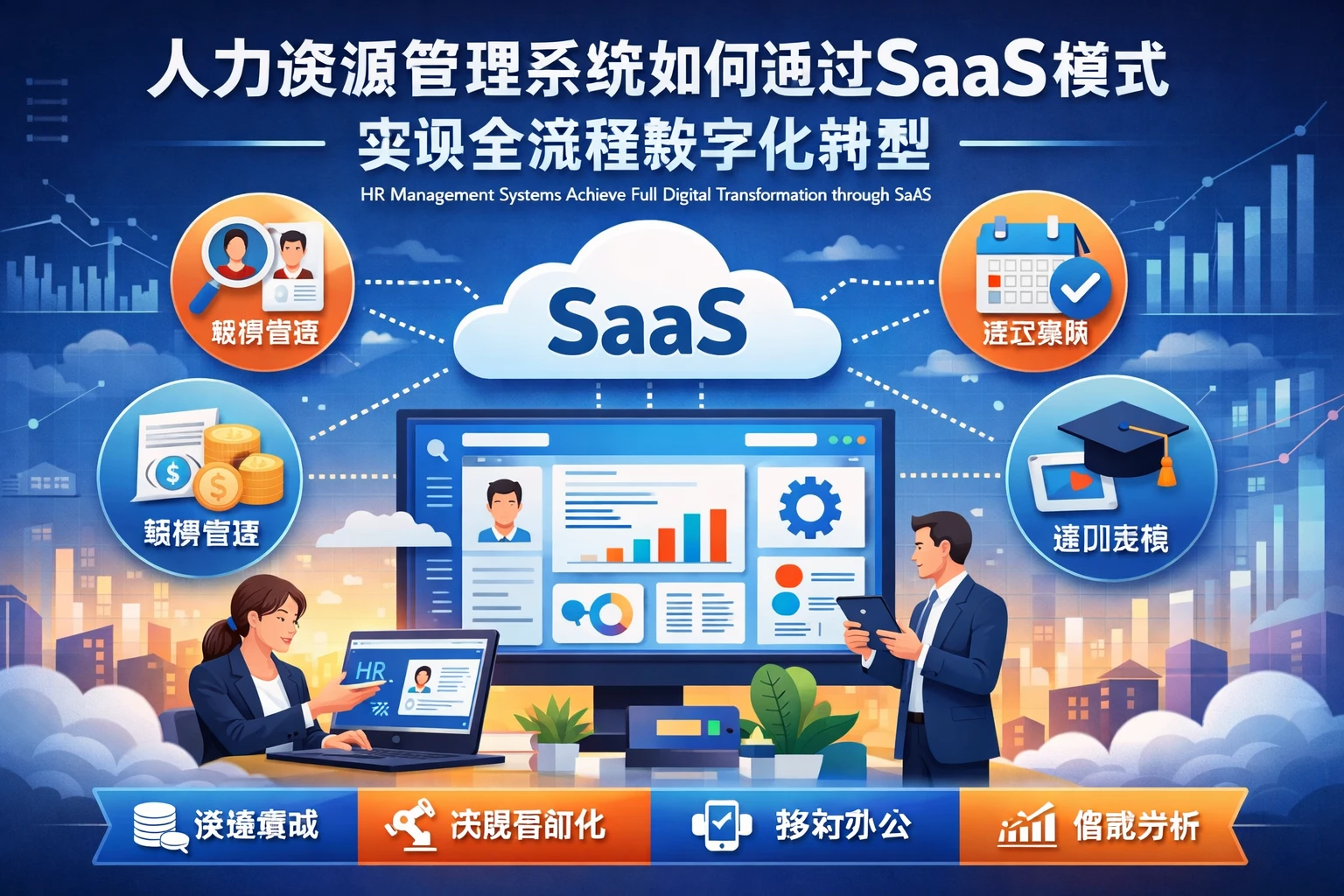人力资源管理系统如何通过SaaS模式实现全流程数字化转型