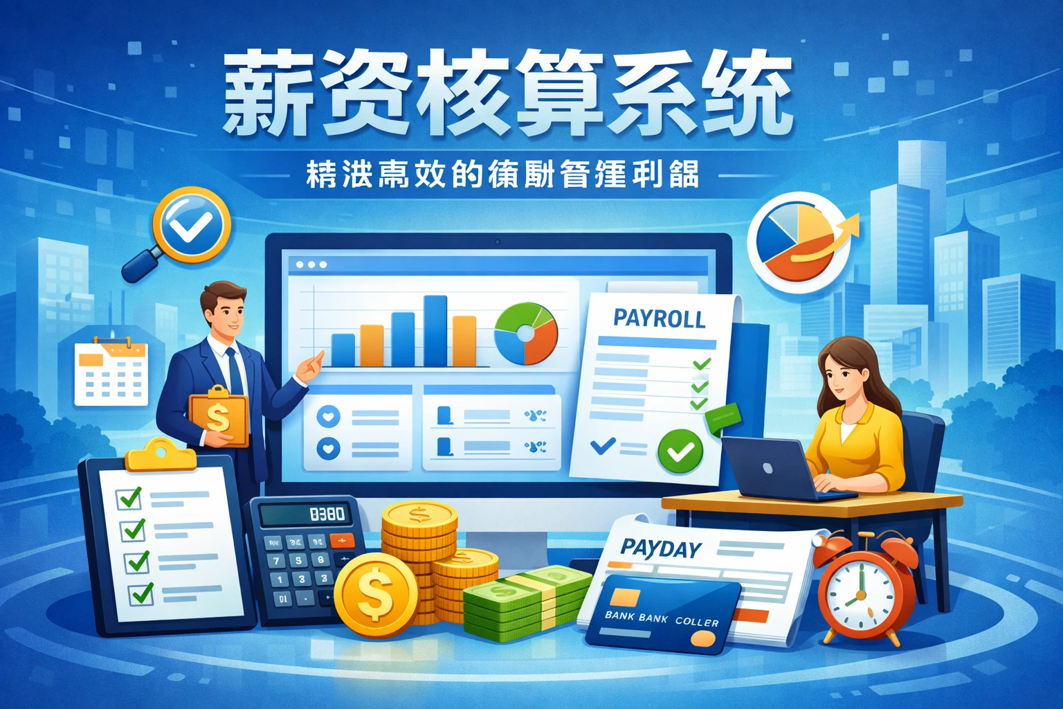 薪资核算系统:精准高效的薪酬管理利器