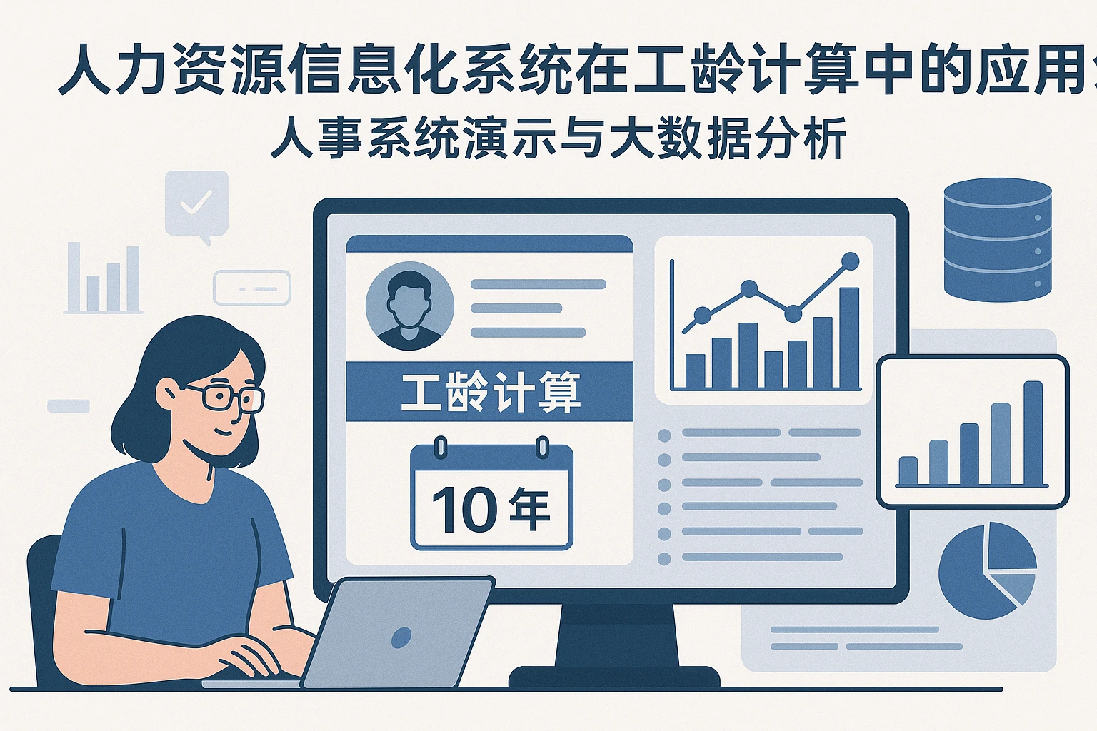 人力资源信息化系统在工龄计算中的应用:人事系统演示与大数据分析