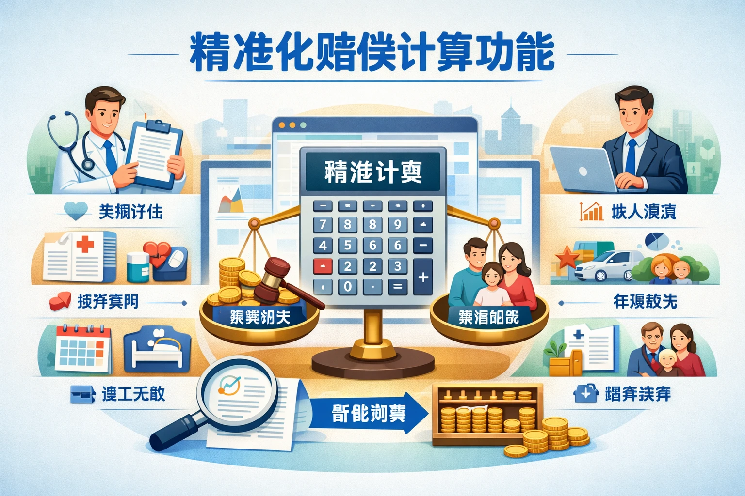 精准化赔偿计算功能