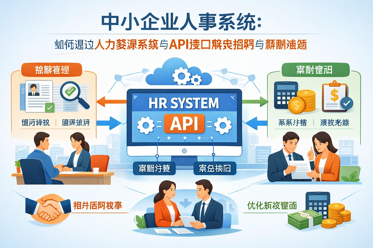 中小企业人事系统:如何通过人力资源系统与API接口解决招聘与薪酬难题