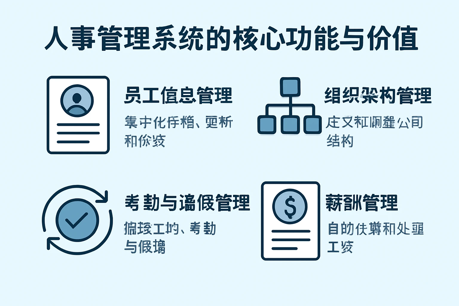 人事管理系统的核心功能与价值