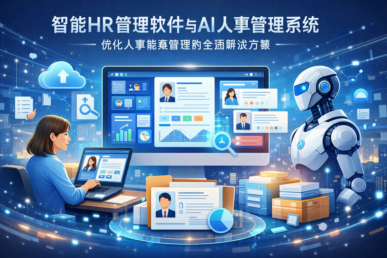 智能HR管理软件与AI人事管理系统：优化人事档案管理的全面解决方案