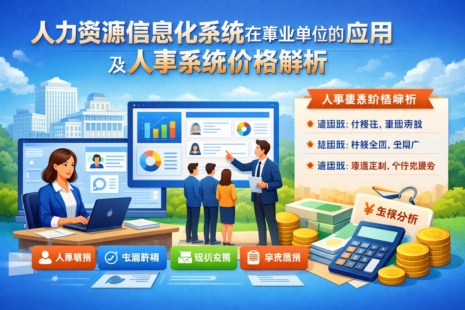 人力资源信息化系统在事业单位的应用及人事系统价格解析