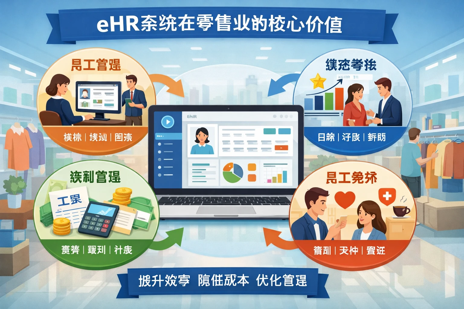 eHR系统在零售业的核心价值