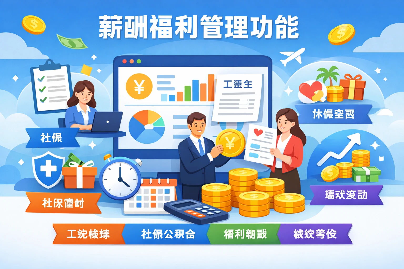 薪酬福利管理功能