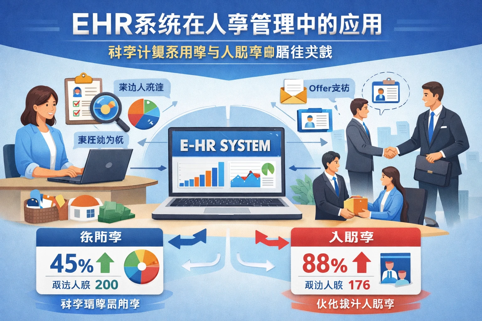 EHR系统在人事管理中的应用：科学计算录用率与入职率的最佳实践