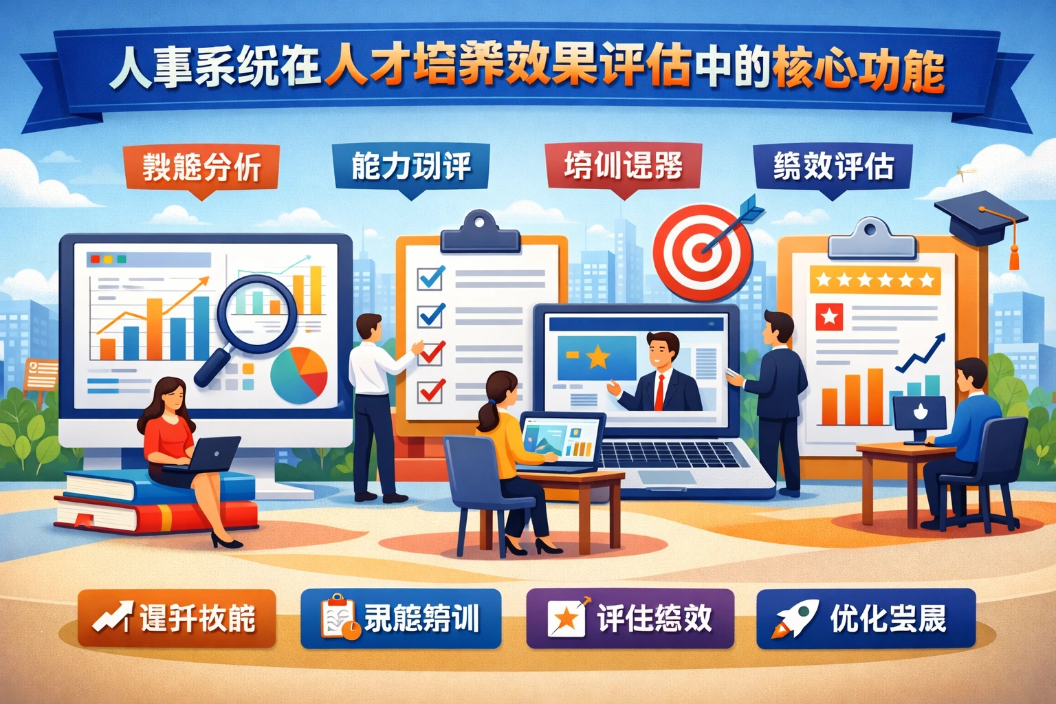 人事系统在人才培养效果评估中的核心功能