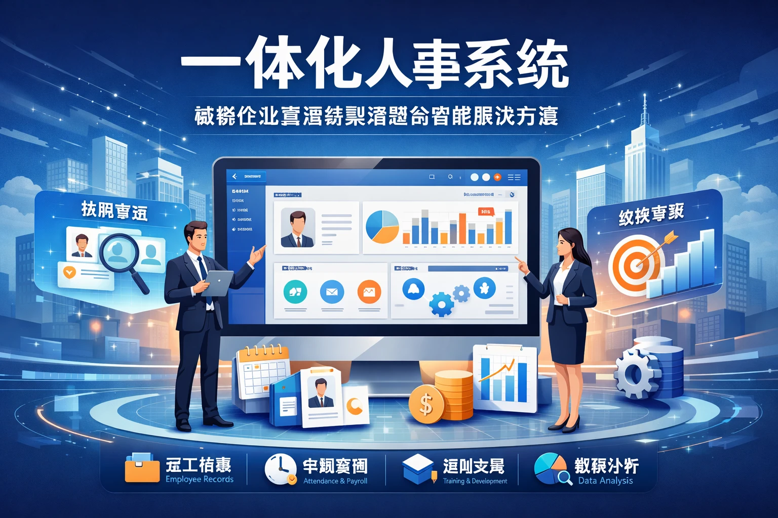 一体化人事系统：破解企业管理转型难题的智能解决方案