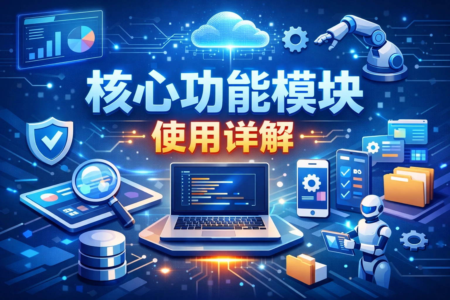 核心功能模块使用详解