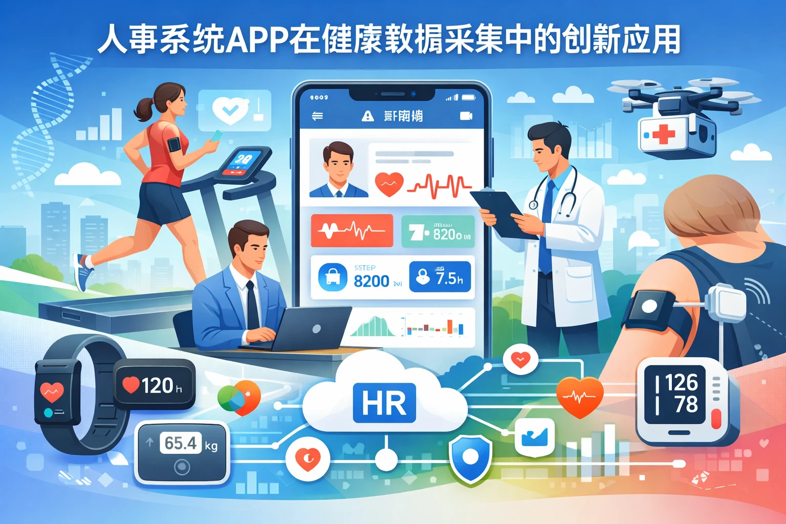 人事系统APP在健康数据采集中的创新应用