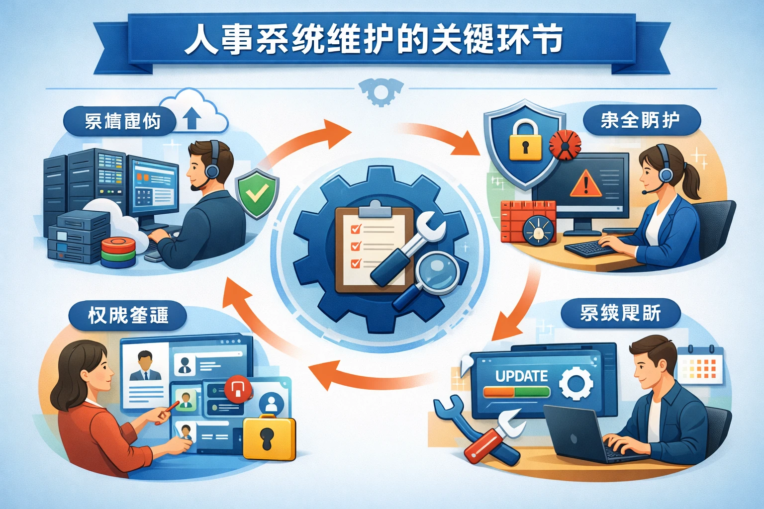 人事系统维护的关键环节