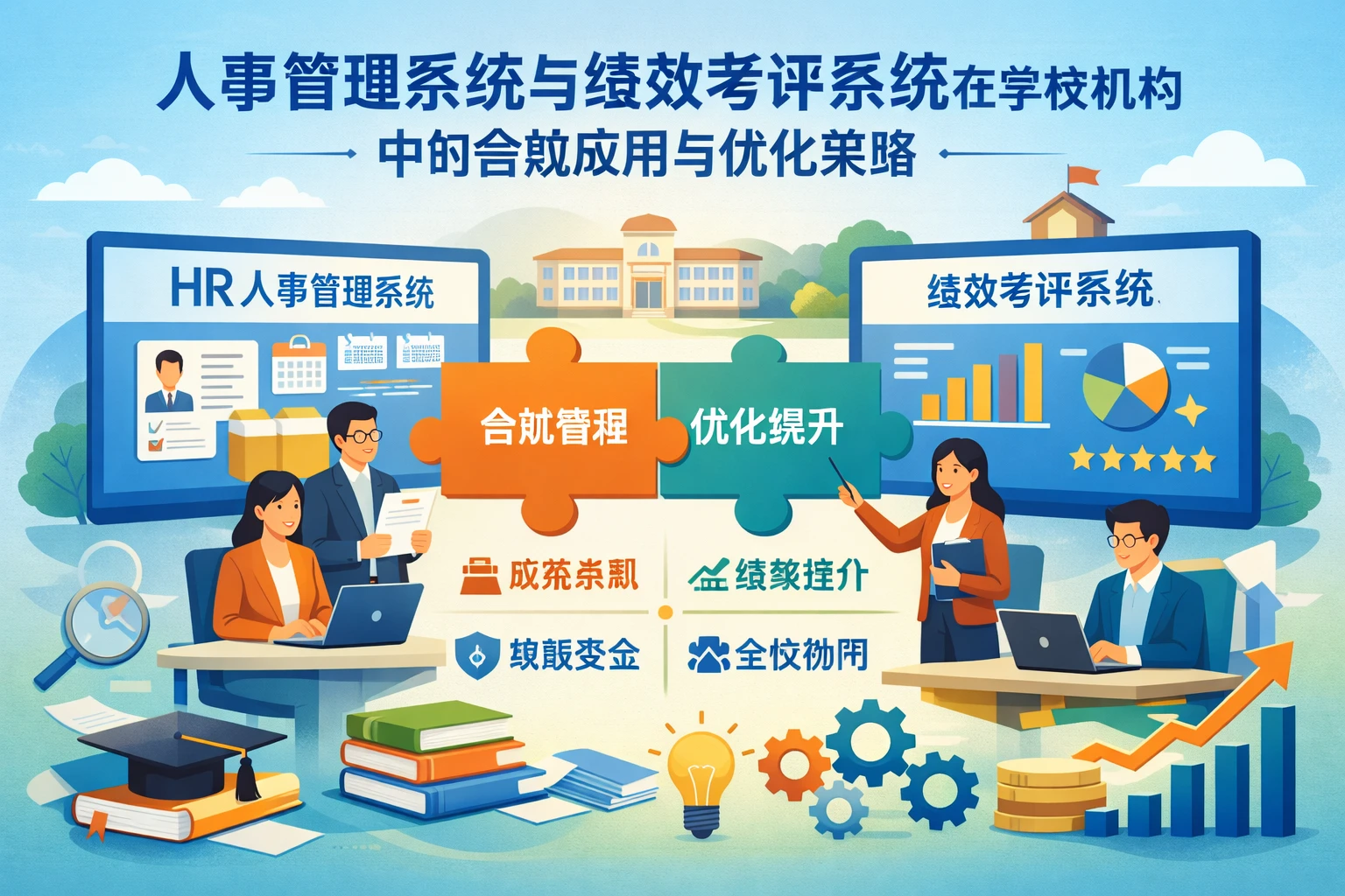 人事管理系统与绩效考评系统在学校机构中的合规应用与优化策略