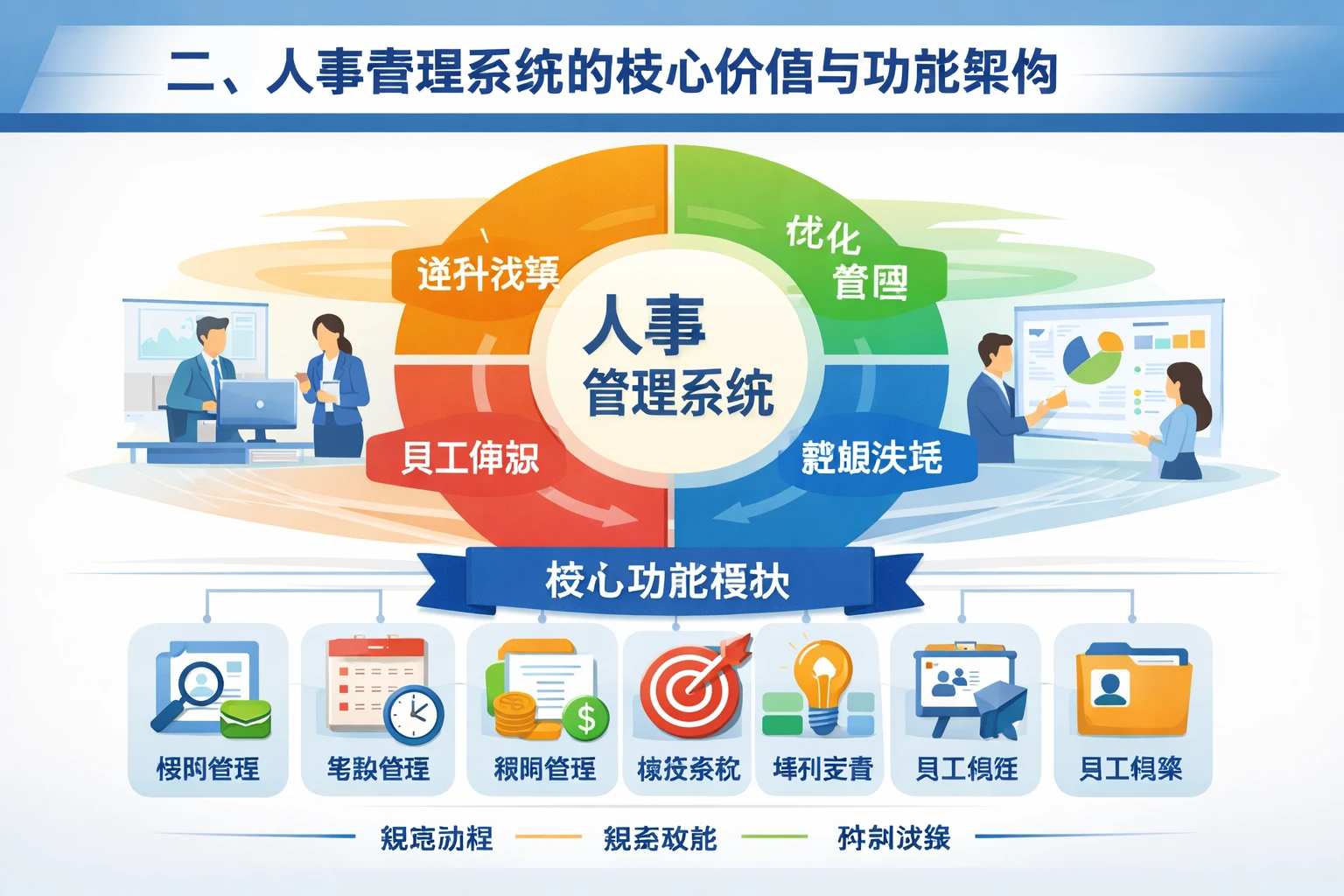 二、人事管理系统的核心价值与功能架构