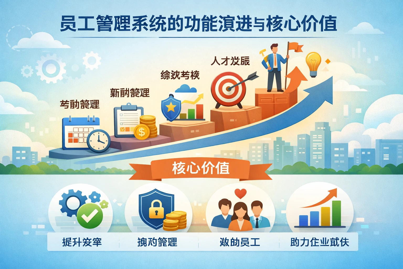 员工管理系统的功能演进与核心价值