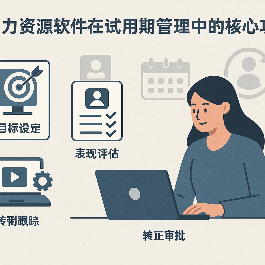 人力资源软件在试用期管理中的核心功能