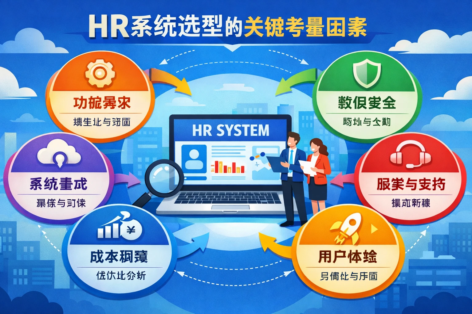 HR系统选型的关键考量因素