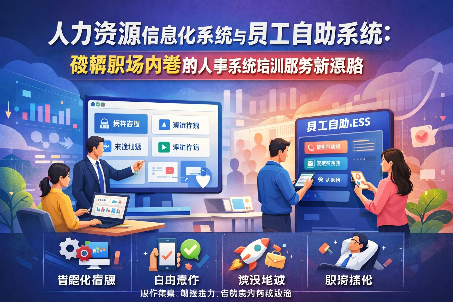 人力资源信息化系统与员工自助系统：破解职场内卷的人事系统培训服务新思路