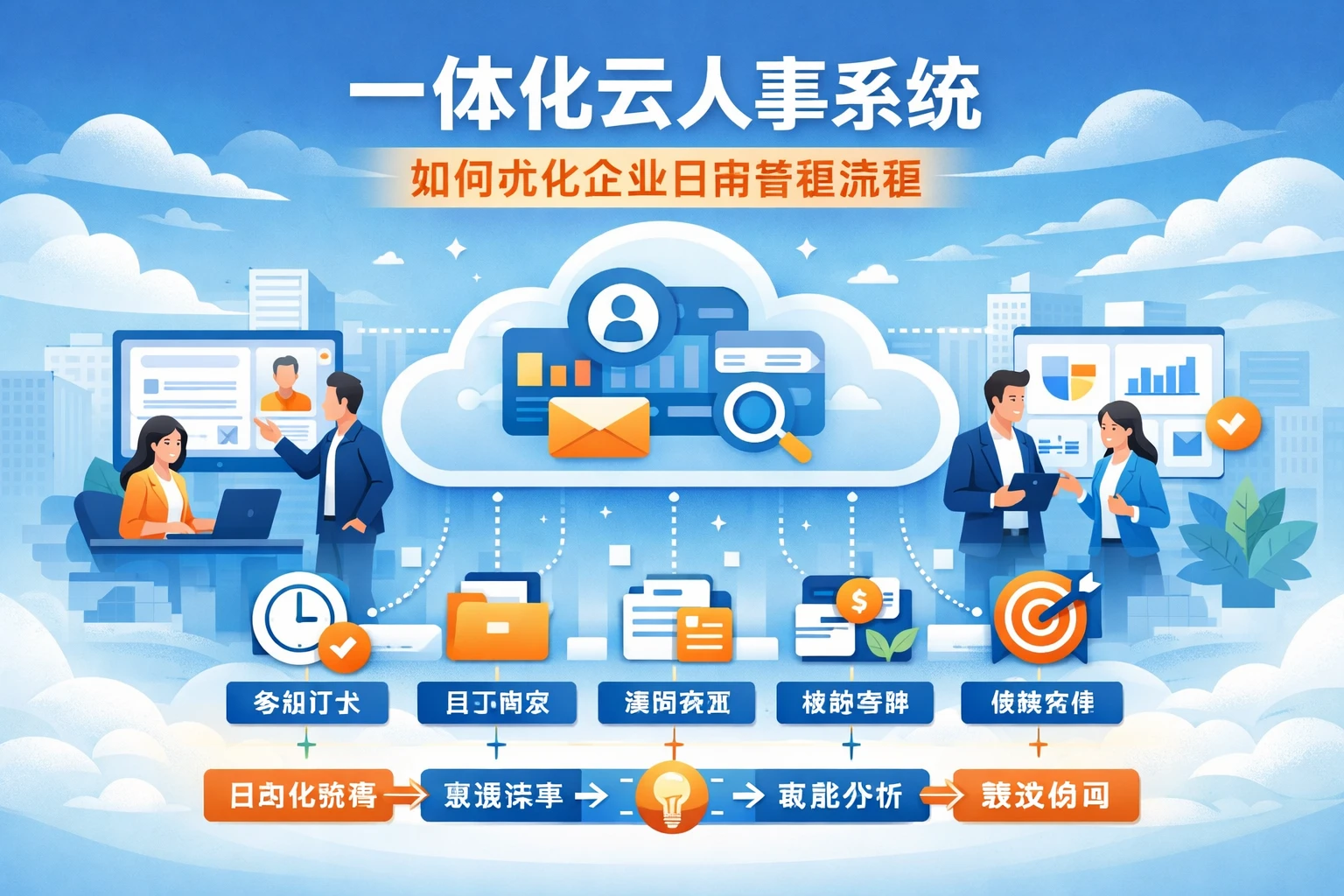 一体化云人事系统如何优化企业日常管理流程