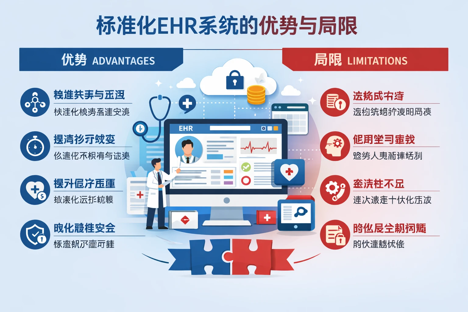 标准化EHR系统的优势与局限