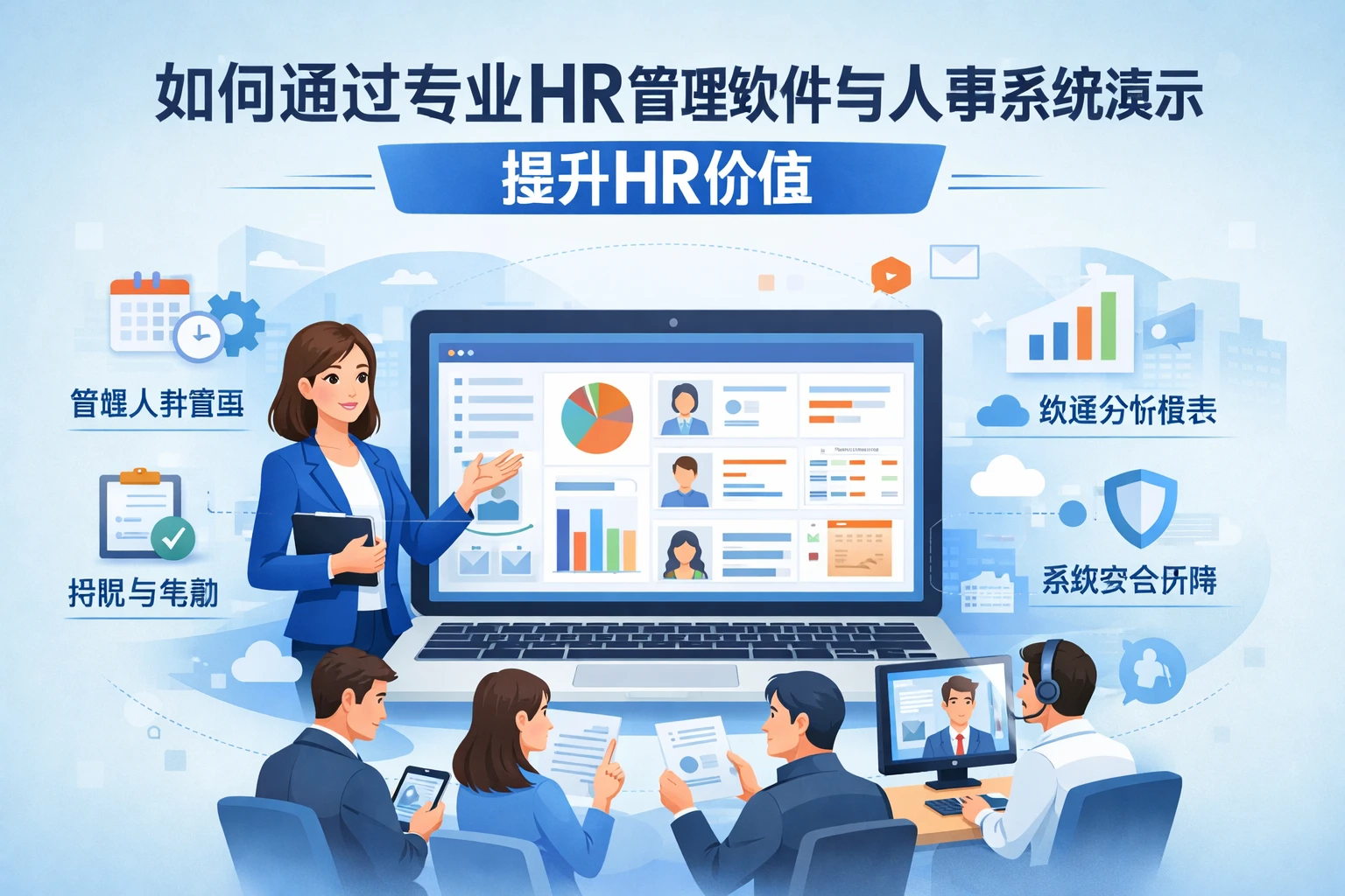 如何通过专业HR管理软件与人事系统演示提升HR价值