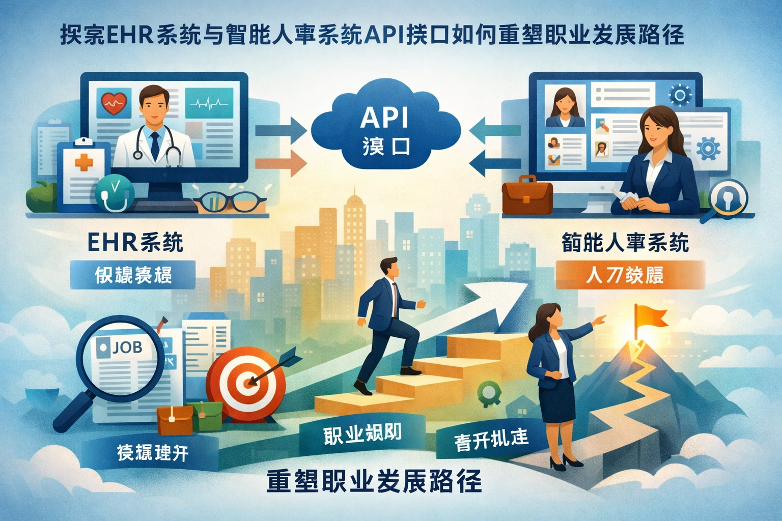 探索EHR系统与智能人事系统API接口如何重塑职业发展路径