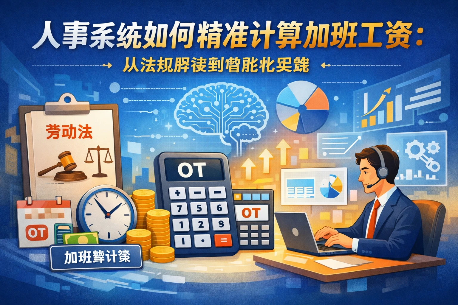 人事系统如何精准计算加班工资：从法规解读到智能化实践