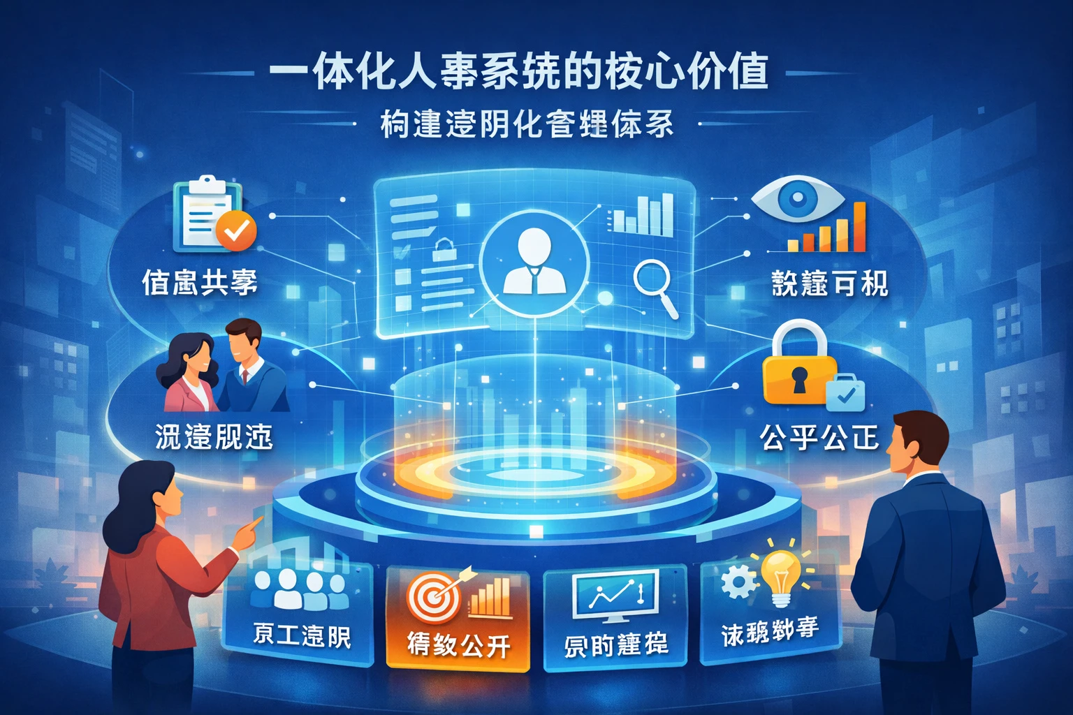 一体化人事系统的核心价值：构建透明化管理体系