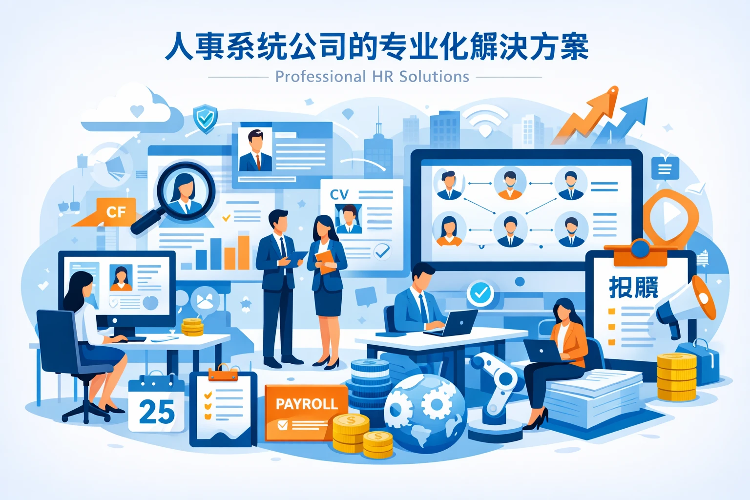 人事系统公司的专业化解决方案