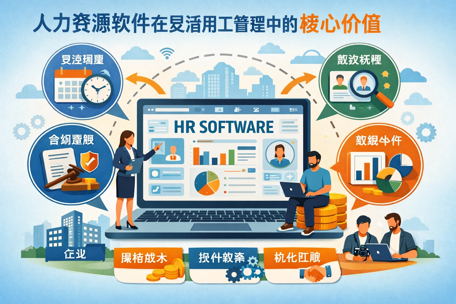 人力资源软件在灵活用工管理中的核心价值