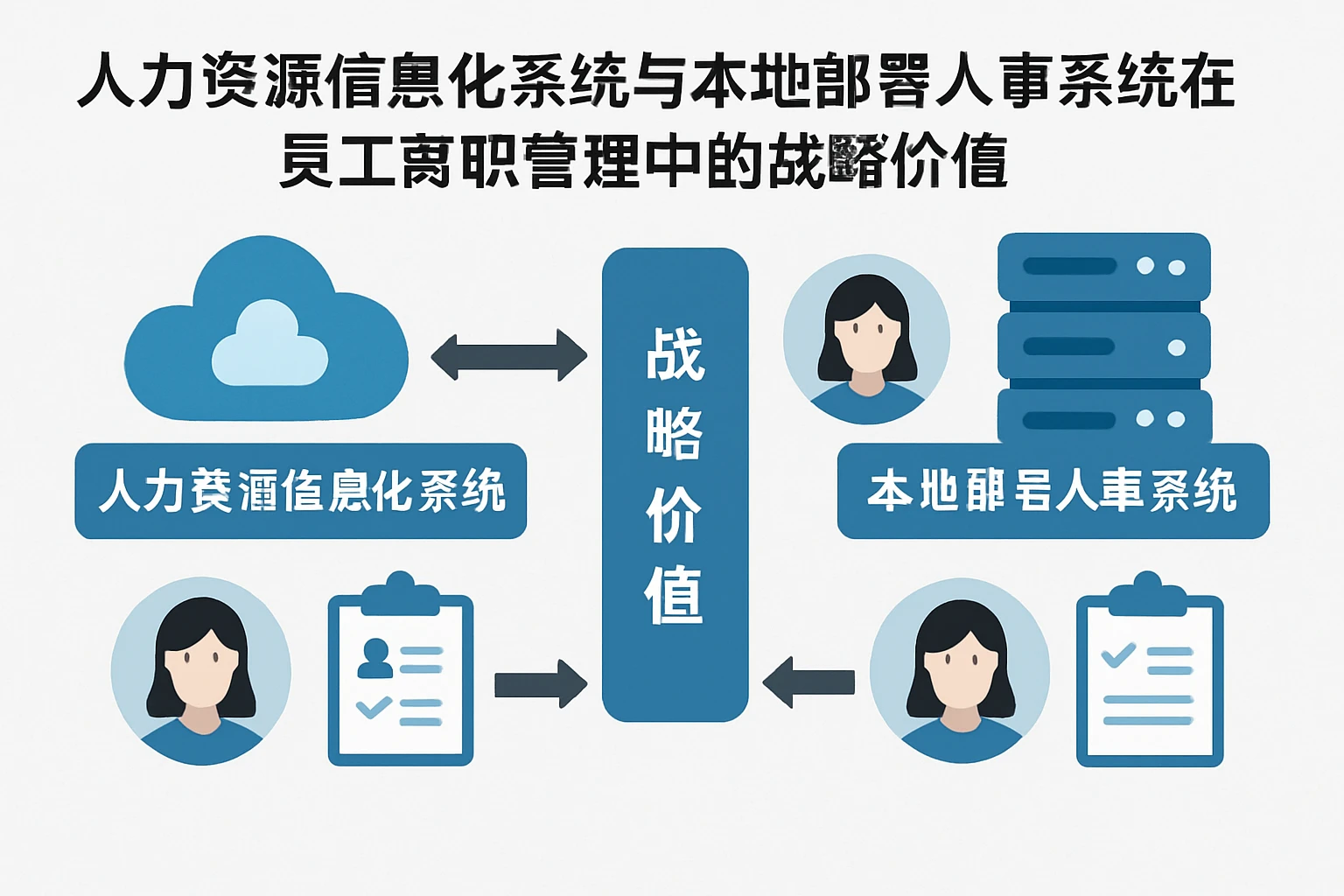 人力资源信息化系统与本地部署人事系统在员工离职管理中的战略价值