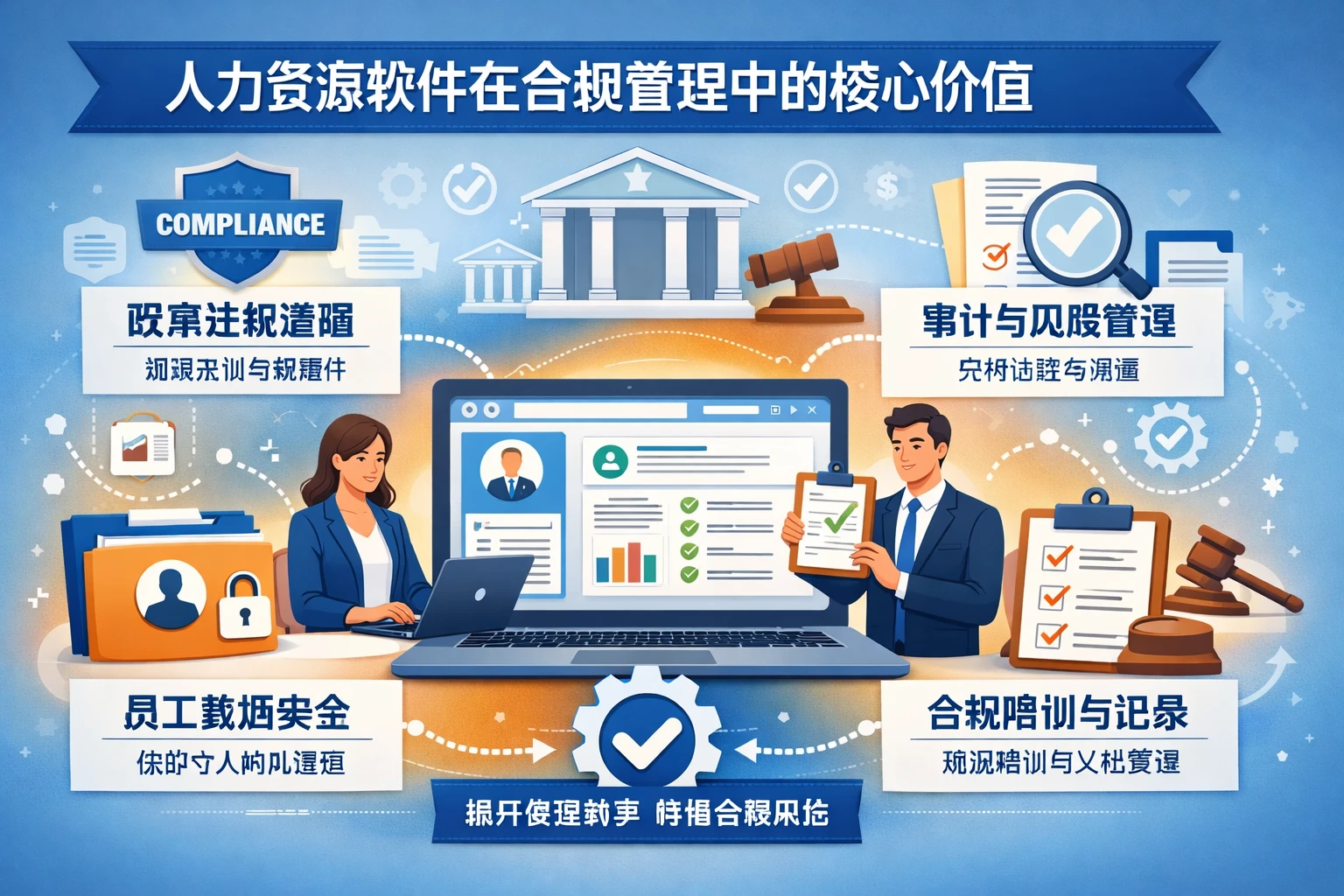 人力资源软件在合规管理中的核心价值
