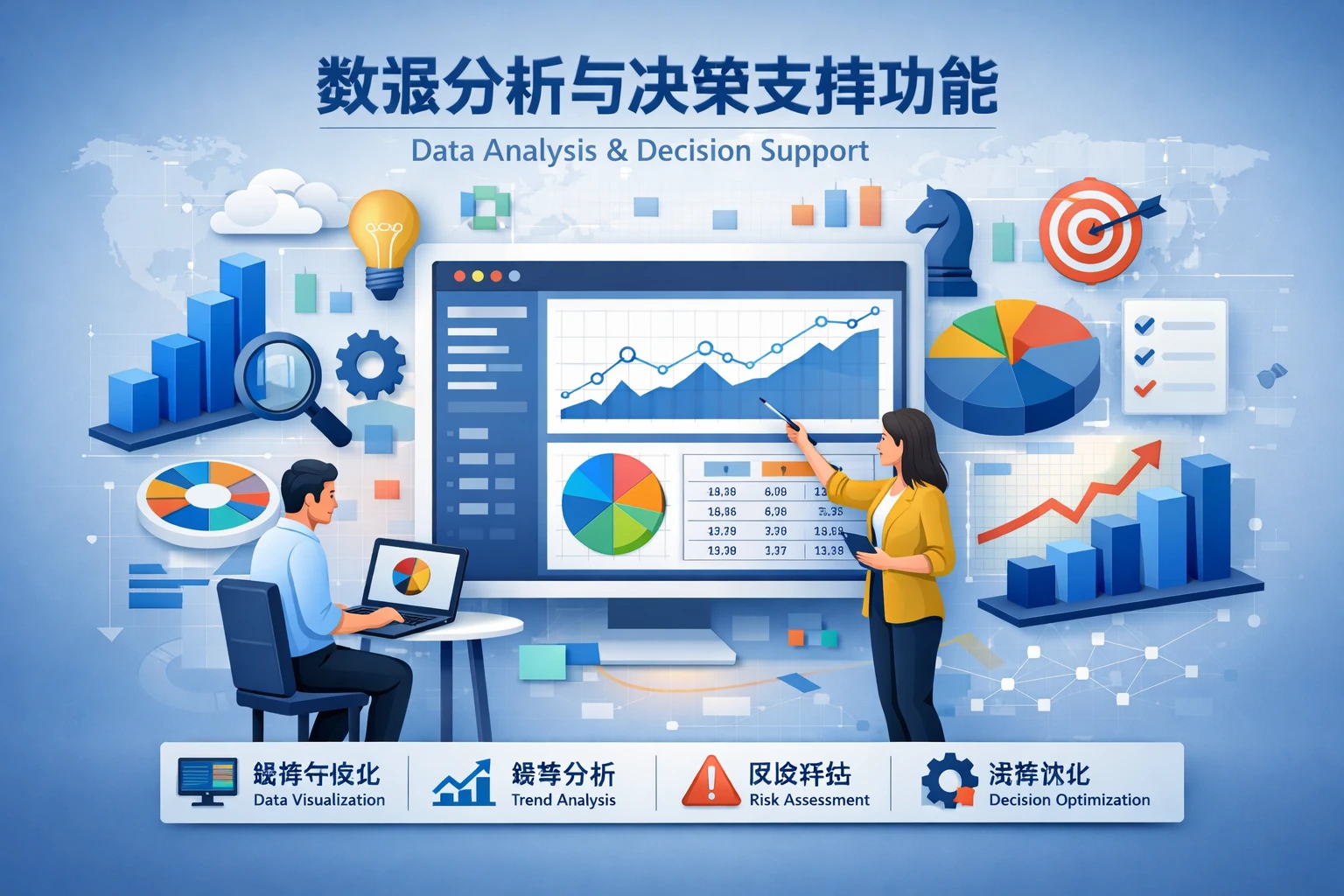 数据分析与决策支持功能