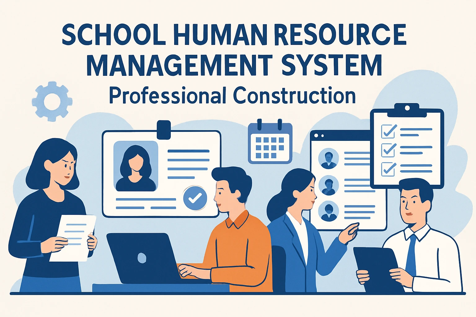 学校人事管理系统的专业化建设