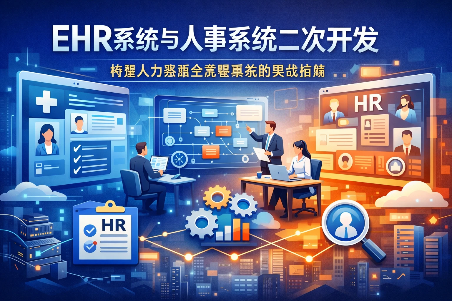 EHR系统与人事系统二次开发：构建人力资源全流程系统的实战指南
