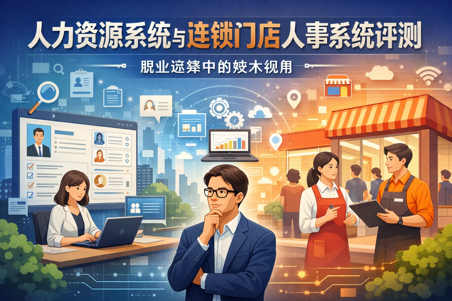 人力资源系统与连锁门店人事系统评测：职业选择中的技术视角