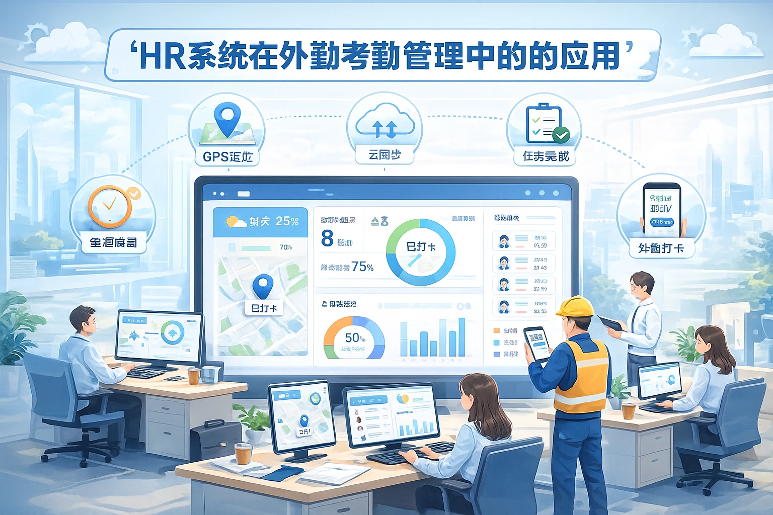 HR系统在外勤考勤管理中的应用