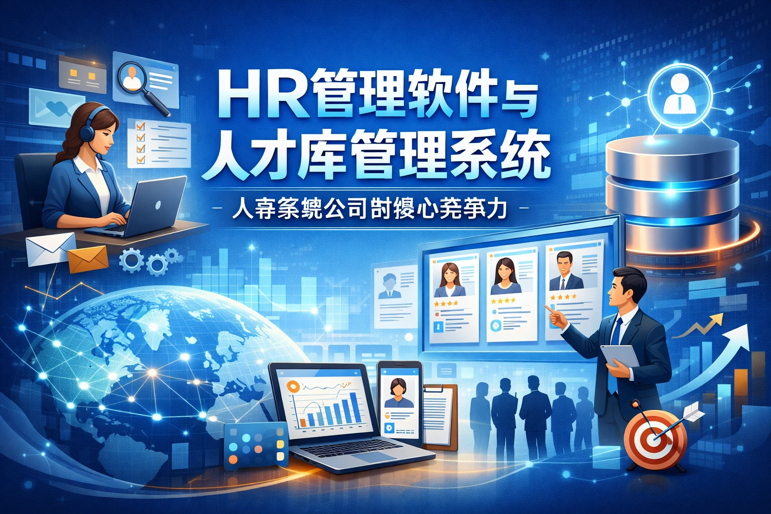 HR管理软件与人才库管理系统:人事系统公司的核心竞争力