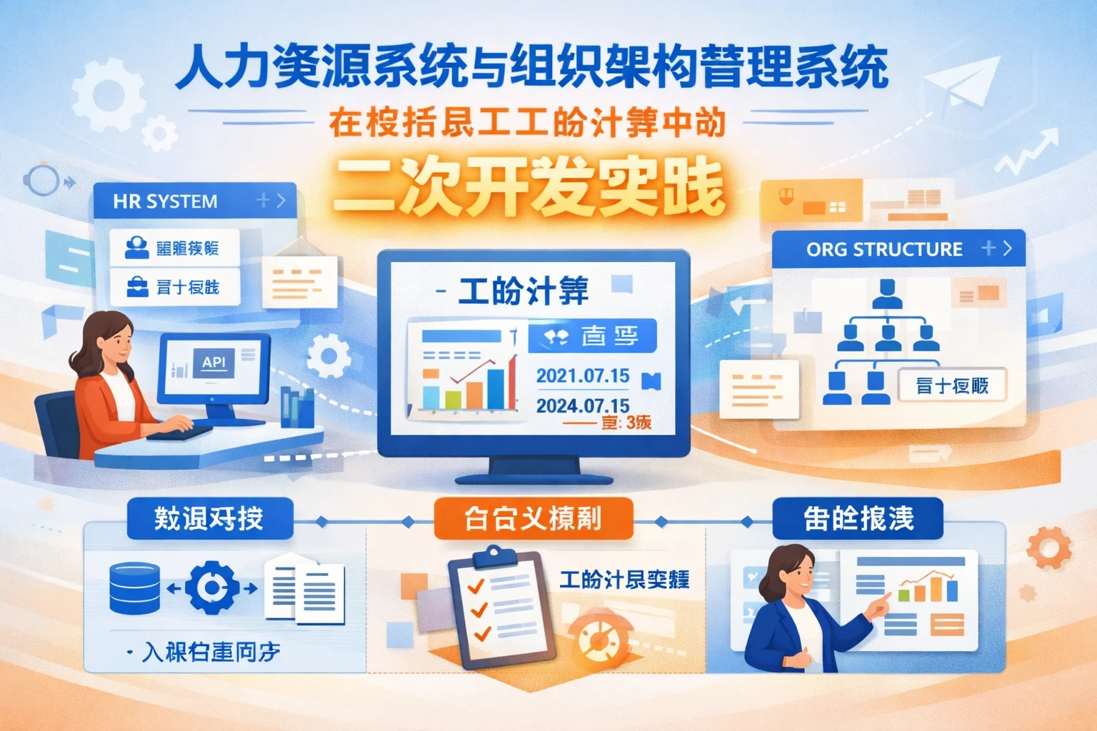 人力资源系统与组织架构管理系统在校招员工工龄计算中的二次开发实践