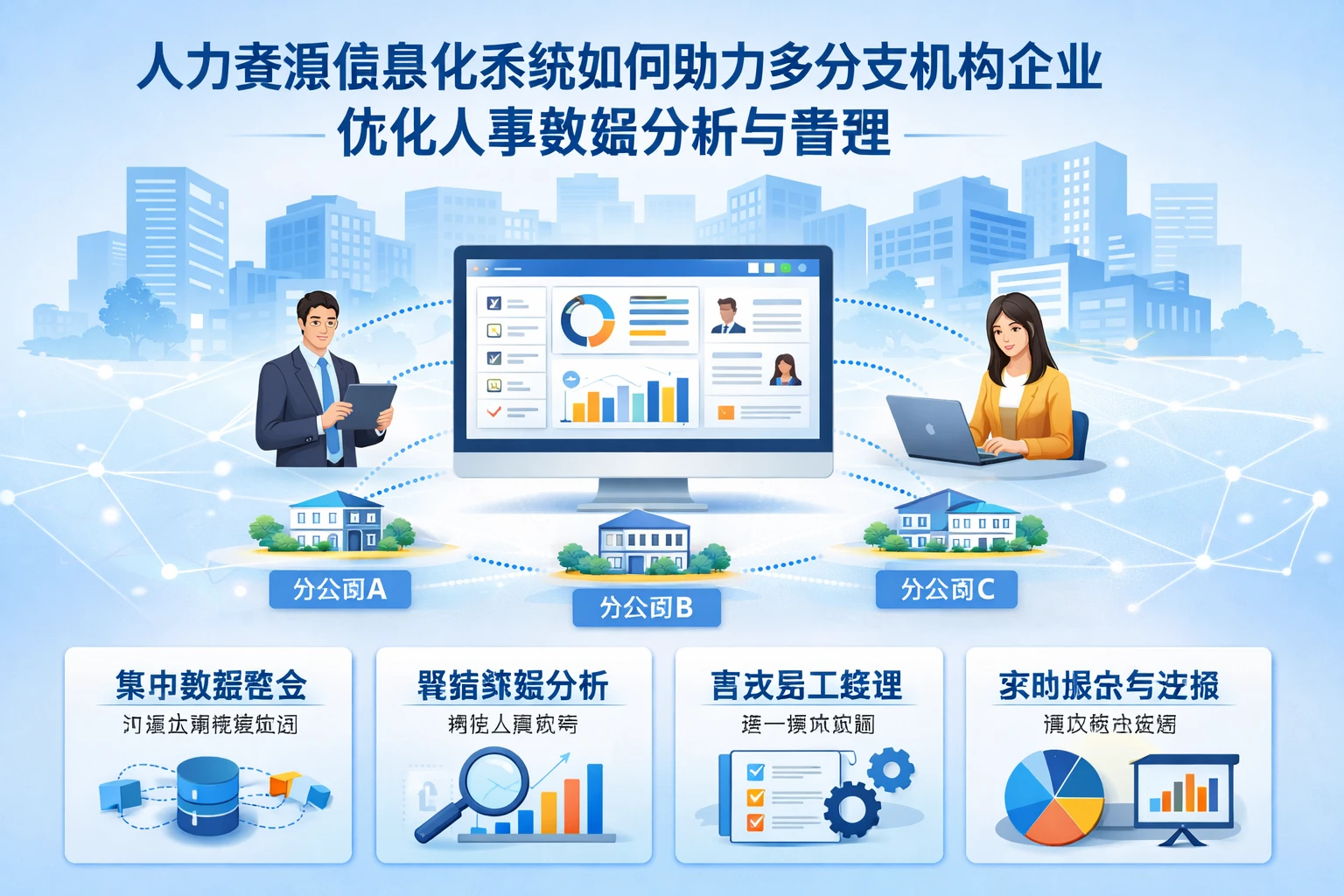 人力资源信息化系统如何助力多分支机构企业优化人事数据分析与管理