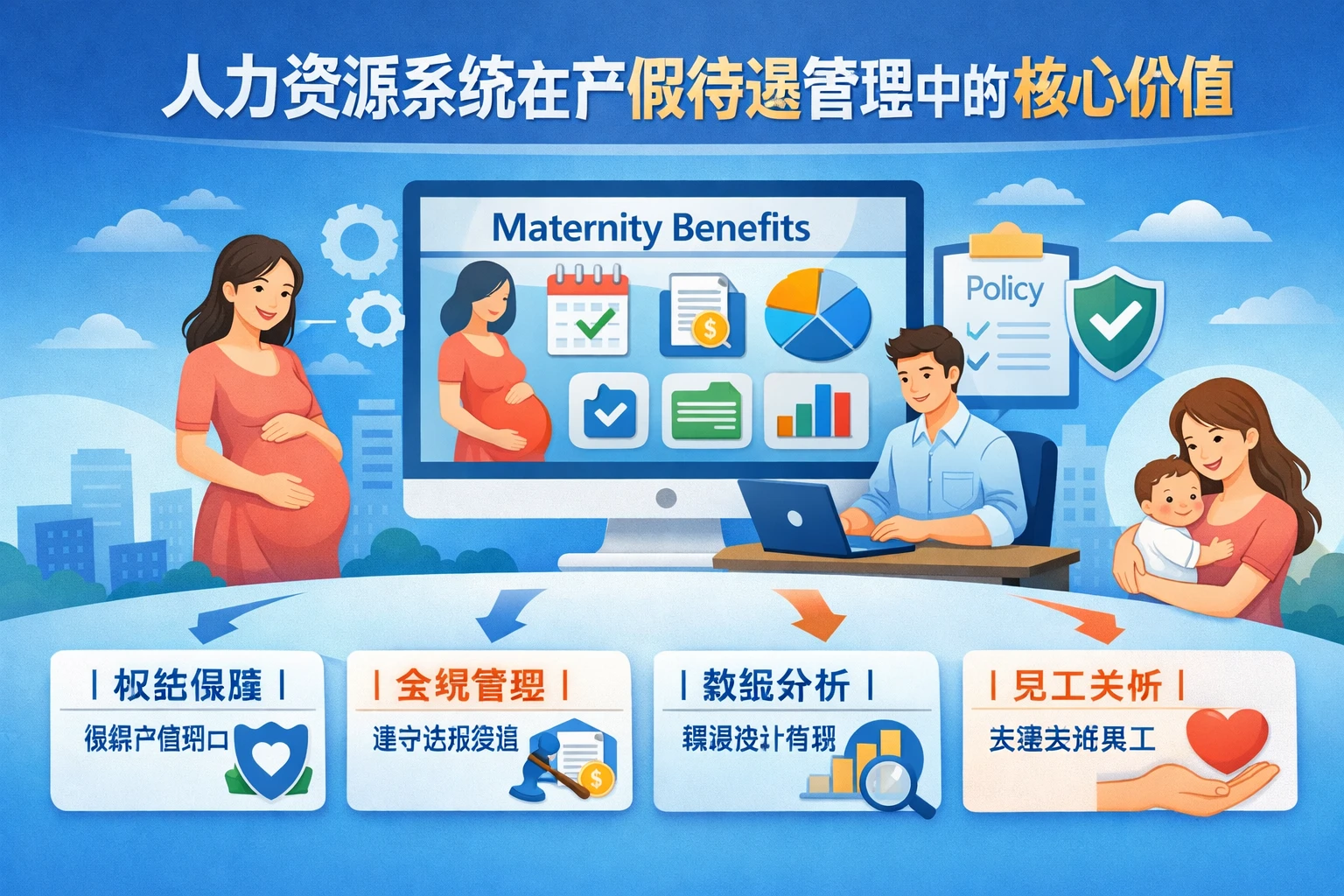 人力资源系统在产假待遇管理中的核心价值