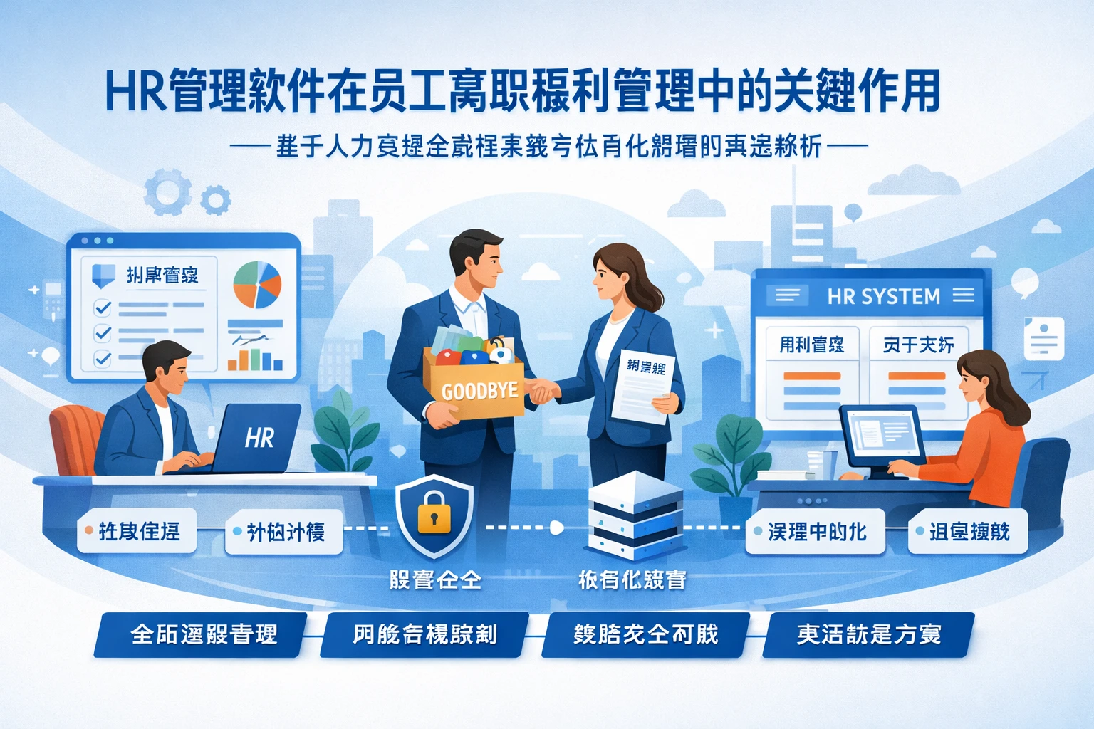HR管理软件在员工离职福利管理中的关键作用——基于人力资源全流程系统与私有化部署的深度解析