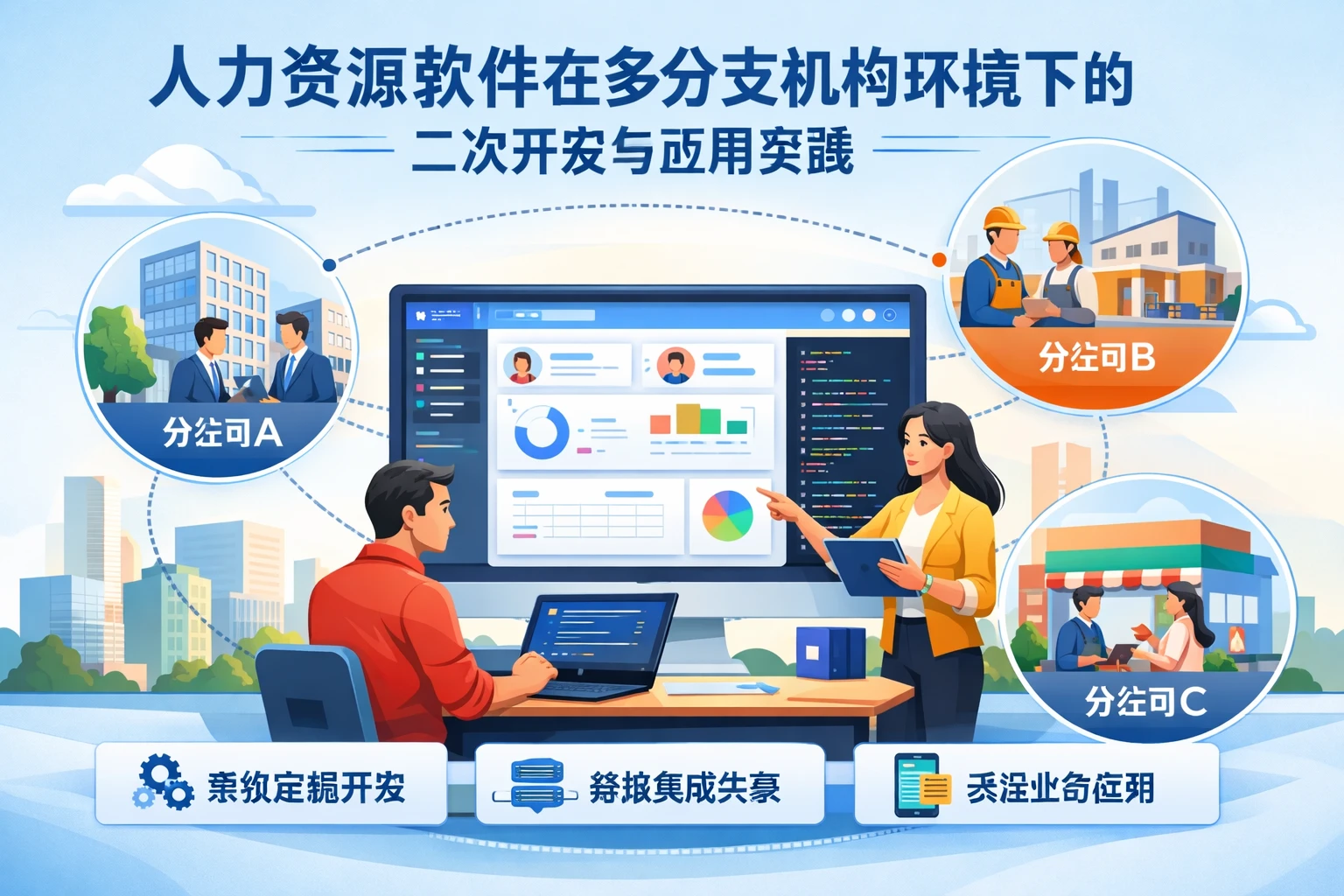 人力资源软件在多分支机构环境下的二次开发与应用实践