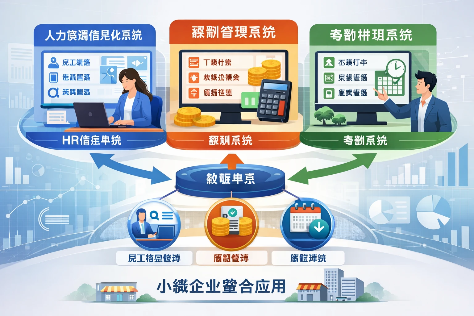 人力资源信息化系统、薪酬管理系统与考勤排班系统在小微企业的整合应用