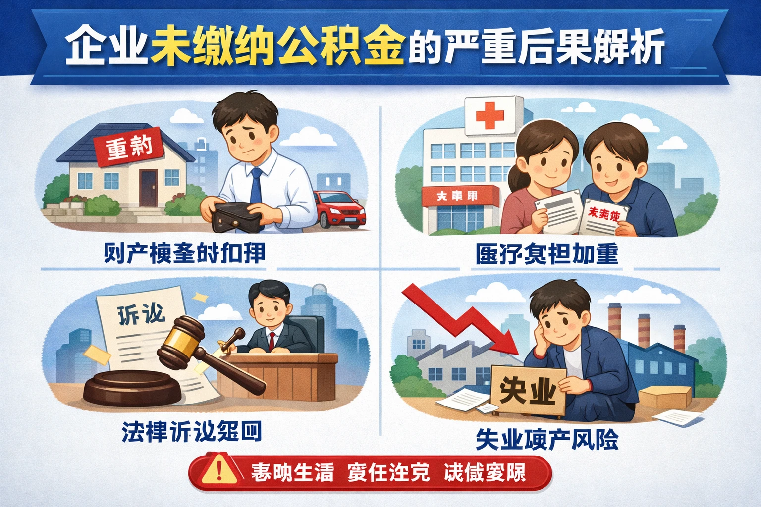 企业未缴纳公积金的严重后果解析